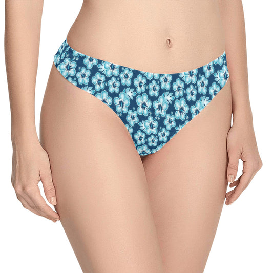 Hibiscus Flower Hawaiian Themed Women's Thongs