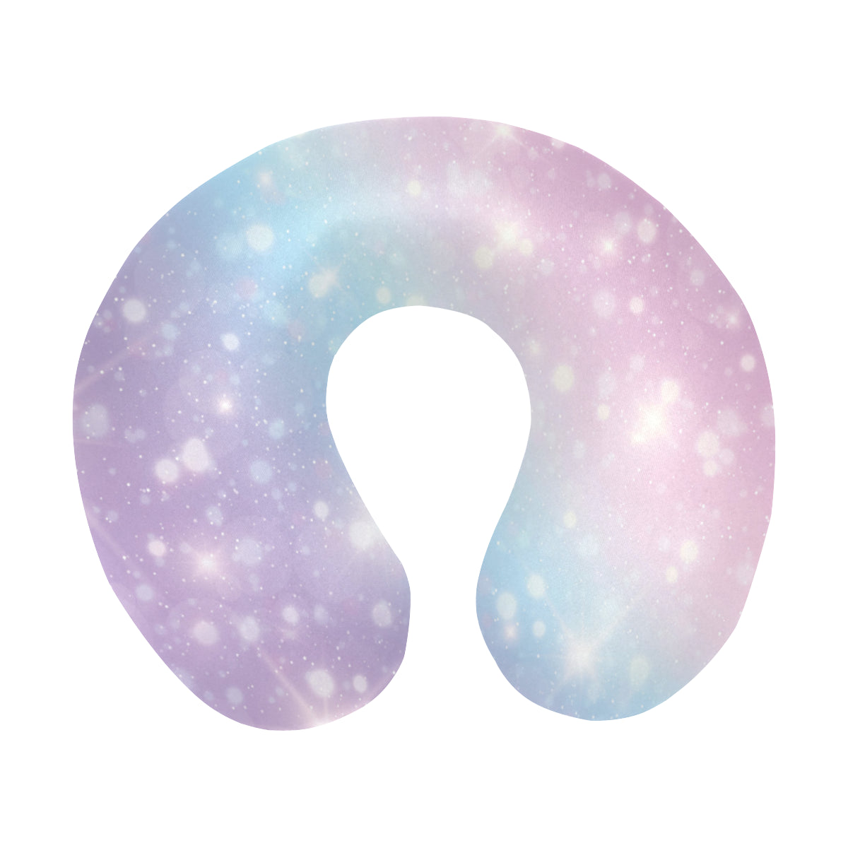 Cosmic Pastel Pattern Print Design 02 U-Shaped Travel Neck Pillow