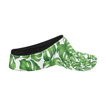 Palm Leaves Pattern Print Design PL08 Unisex Sun Visor