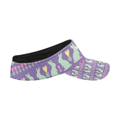 Rabbit Pattern Print Design RB01 Unisex Sun Visor