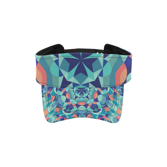 Kaleidoscope Pattern Print Design 03 Unisex Sun Visor