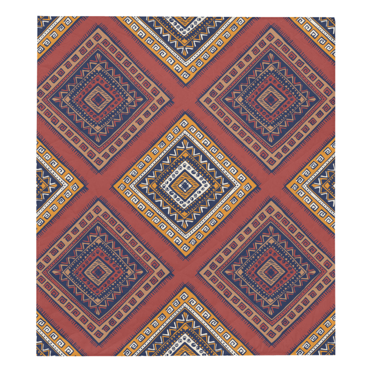 Native Pattern Print Design A06 Premium Quilt