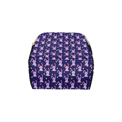 Rabbit Baby Pattern Print Design RB015 Diaper Bag Backpack