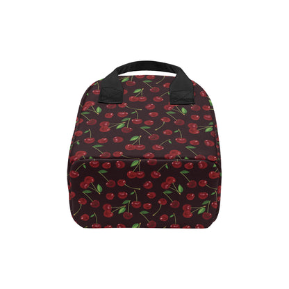 Cherry Fresh Pattern Insulated Lunch Bag