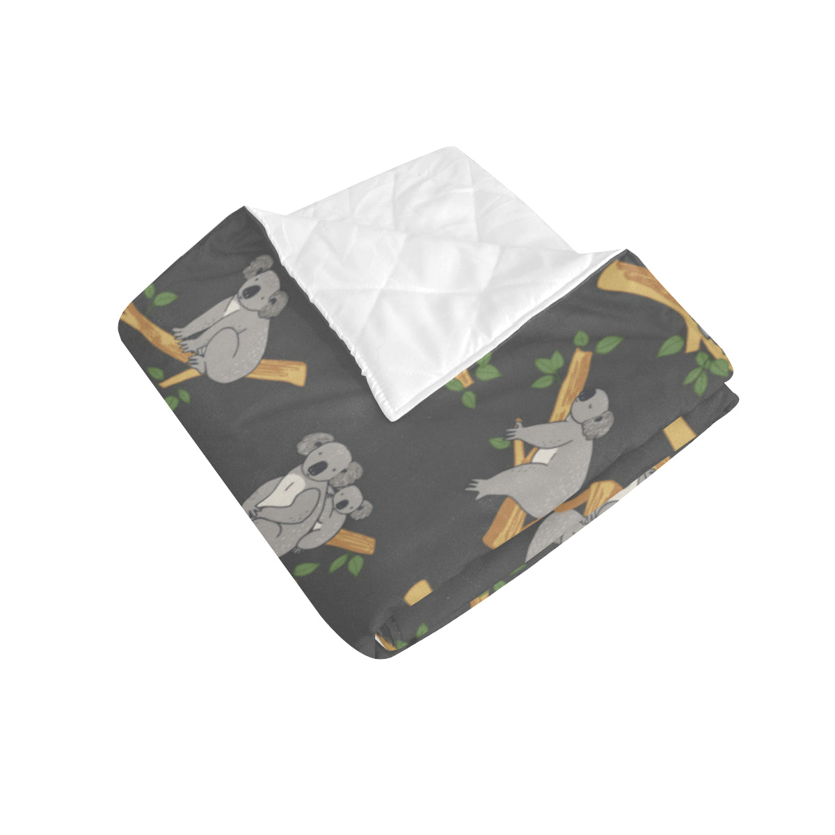 Koala Pattern Print Design 07 Premium Quilt