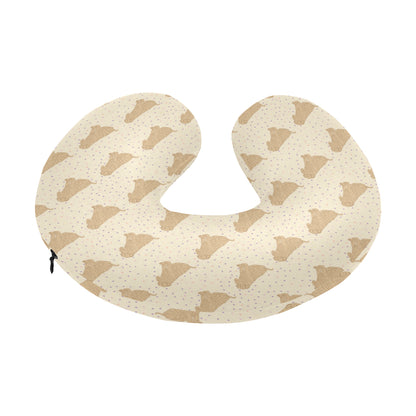 Chinese Shar Pei Pattern Print Design 01 U-Shaped Travel Neck Pillow