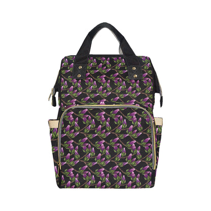 Magnolia Pattern Print Design MAG010 Diaper Bag Backpack