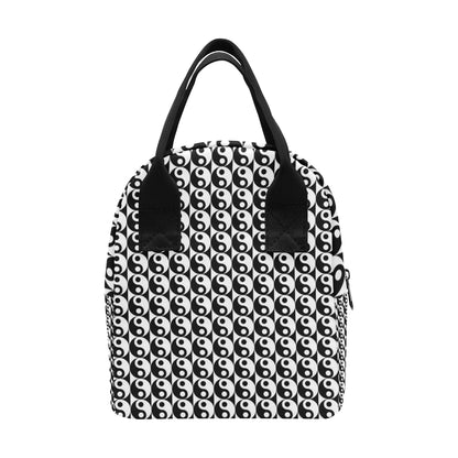 Yin Yang Classic Pattern Design Print Insulated Lunch Bag
