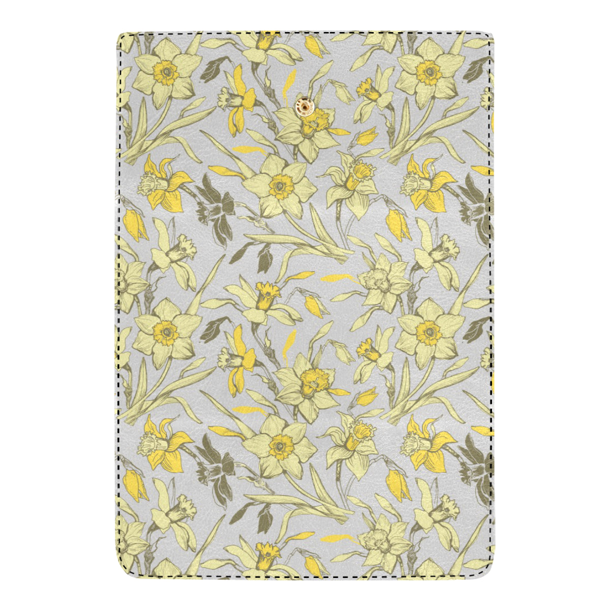 Daffodils Pattern Print Design DF05 Women's Trifold Wallet