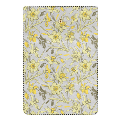 Daffodils Pattern Print Design DF05 Women's Trifold Wallet