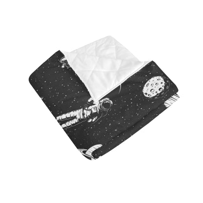 Space Pattern Premium Quilt