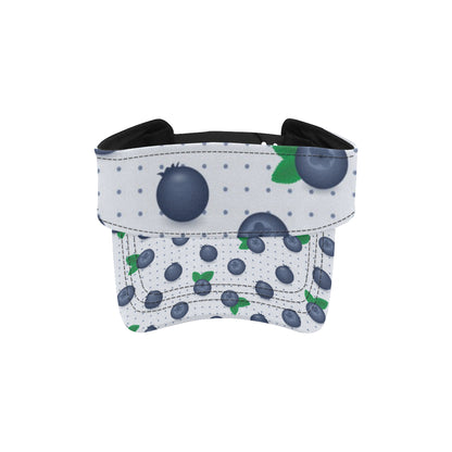 Blueberry Pattern Print Design BB02 Unisex Sun Visor