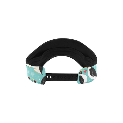Penguin Love Print Unisex Sun Visor