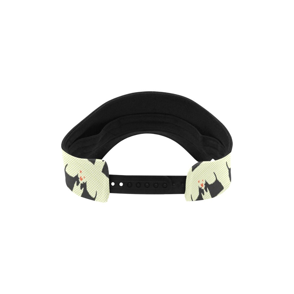 Scottish Terriers Print Design LKS304 Unisex Sun Visor