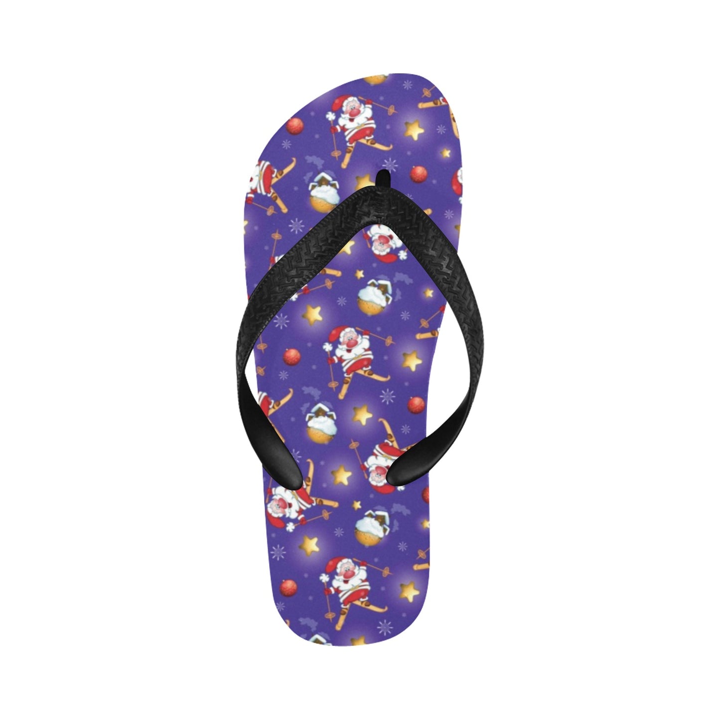 Ski Print Design LKS308 Flip Flops