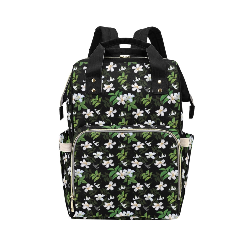 Sampaguita Print Design LKS301 Diaper Bag Backpack