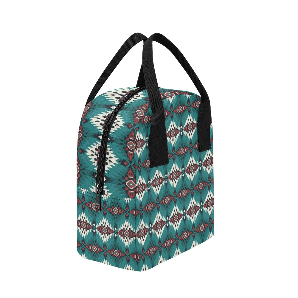 Southwest Pattern Print Design LKS308 Insulated Lunch Bag