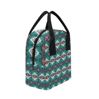 Southwest Pattern Print Design LKS308 Insulated Lunch Bag