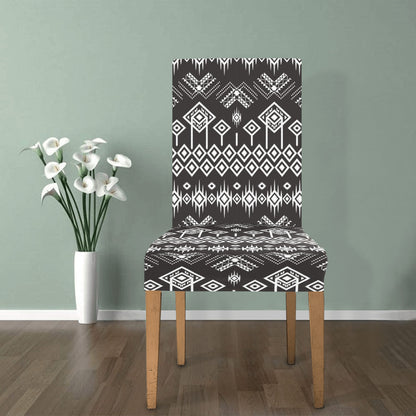 Tribal Pattern Print Design LKS304 Dining Chair Slipcover