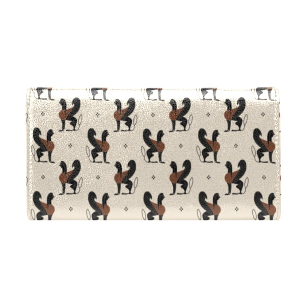 Ancient Greek Print Design LKS3010 Women's Trifold Wallet