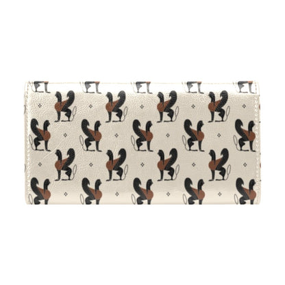 Ancient Greek Print Design LKS3010 Women's Trifold Wallet