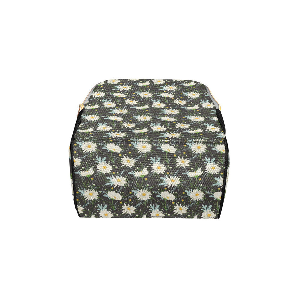 Daisy Pattern Print Design DS08 Diaper Bag Backpack