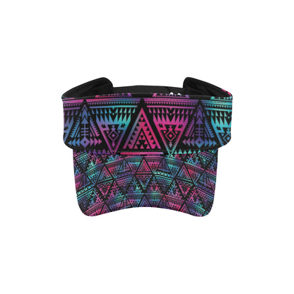 Tribal aztec Dark Multicolor Unisex Sun Visor