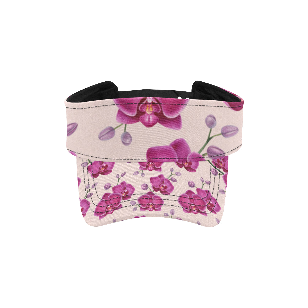 Orchid Pattern Print Design A02 Unisex Sun Visor