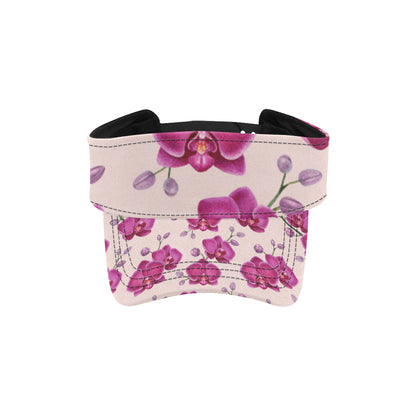 Orchid Pattern Print Design A02 Unisex Sun Visor
