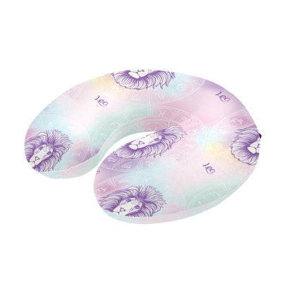 Leo Pattern Print Design 03 U-Shaped Travel Neck Pillow