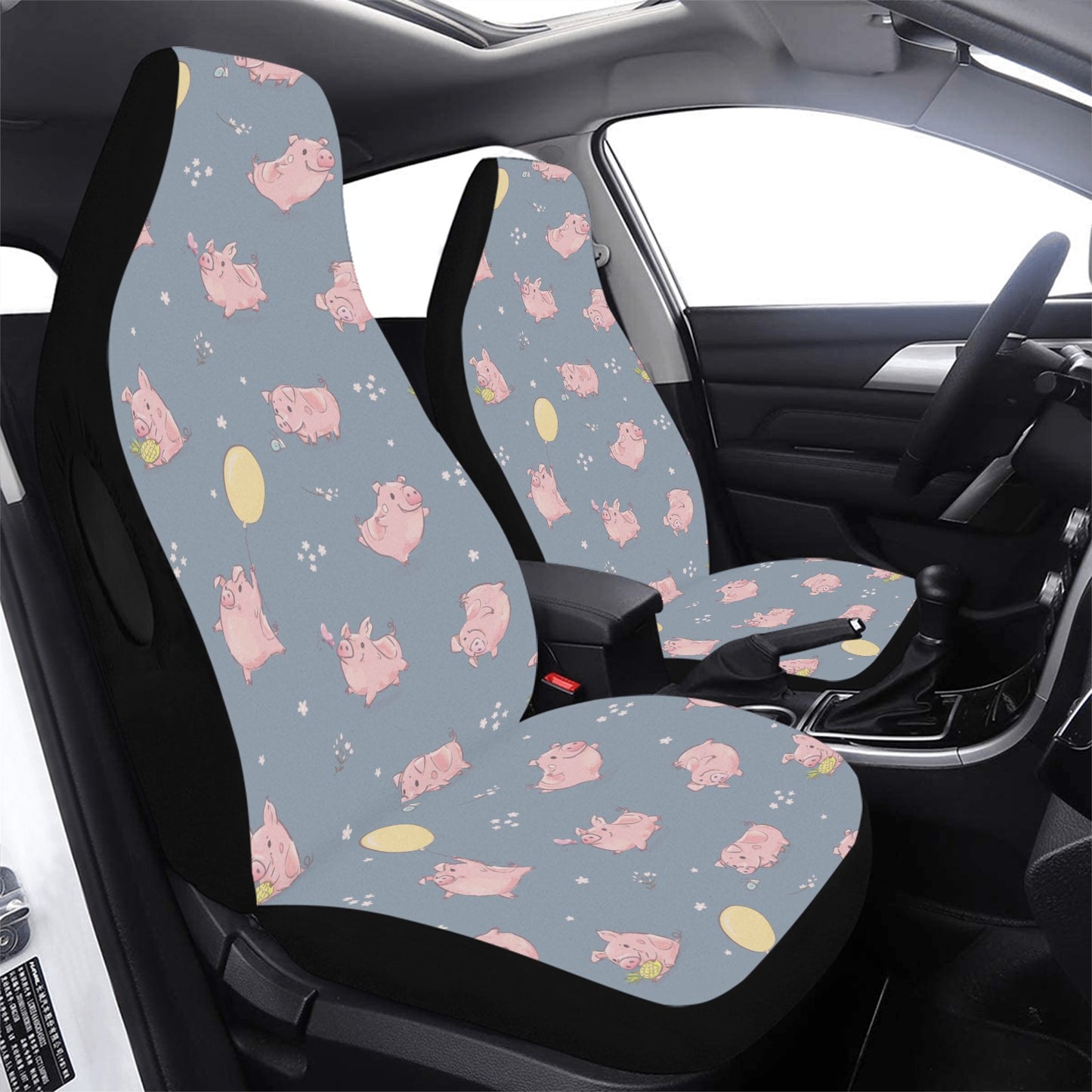 Pig Print Design LKS405 Car Seat Covers