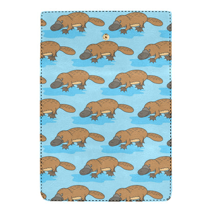 Platypus Pattern Print Design A02 Women's Trifold Wallet
