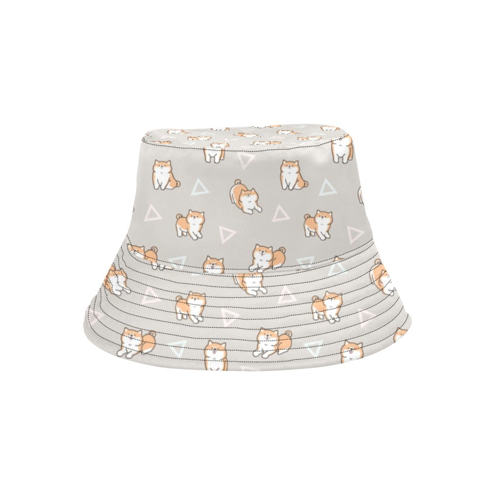 Shiba Inu Print Design LKS307 Unisex Bucket Hat