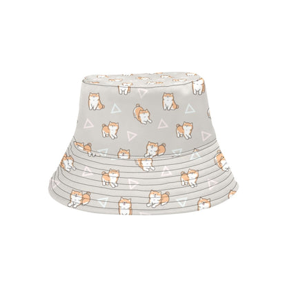 Shiba Inu Print Design LKS307 Unisex Bucket Hat