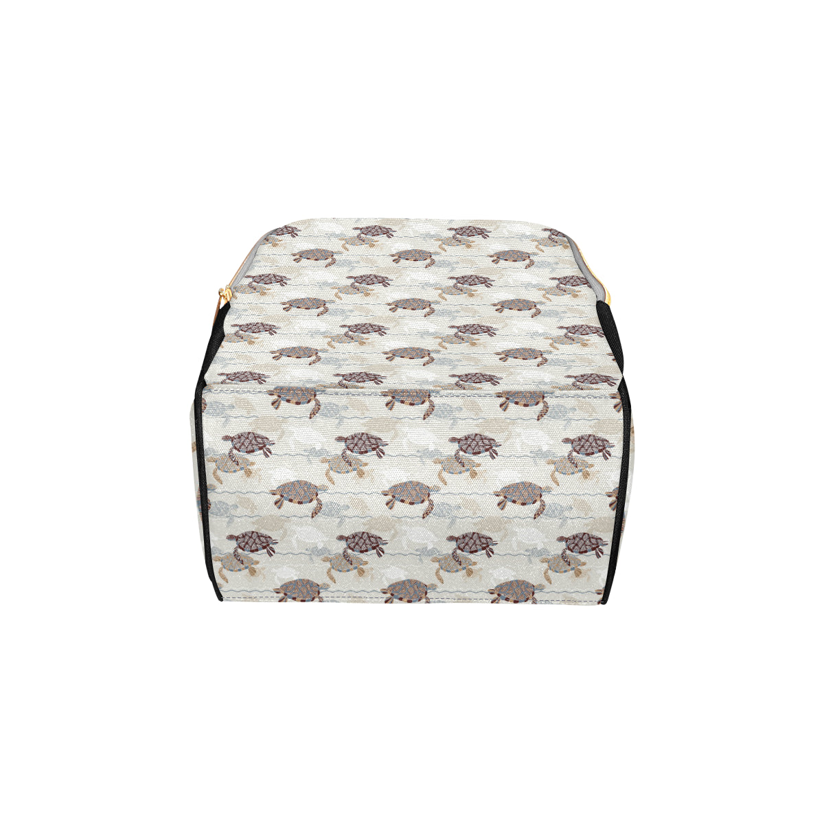 Sea Turtle Pattern Print Design T07 Diaper Bag Backpack