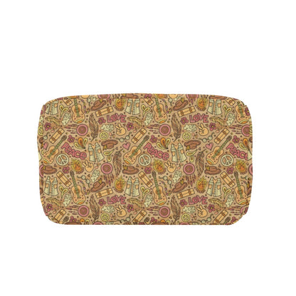 Hippie Print Design LKS305 Insulated Lunch Bag