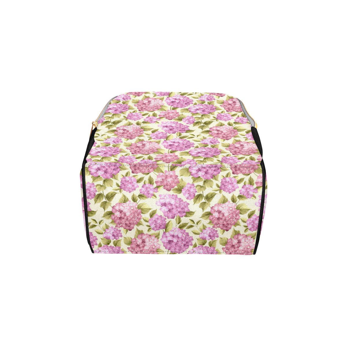 Hydrangea Pattern Print Design HD05 Diaper Bag Backpack