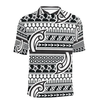 Samoan Style Print Design LKS305 Men Polo Shirt