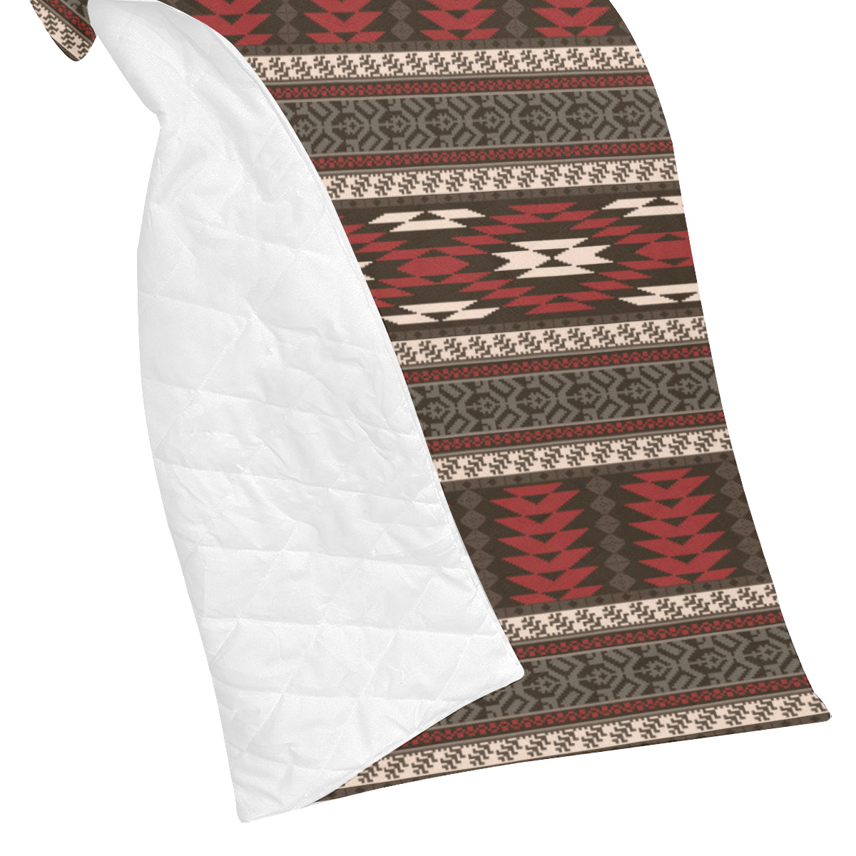 Native Pattern Print Design A03 Premium Quilt
