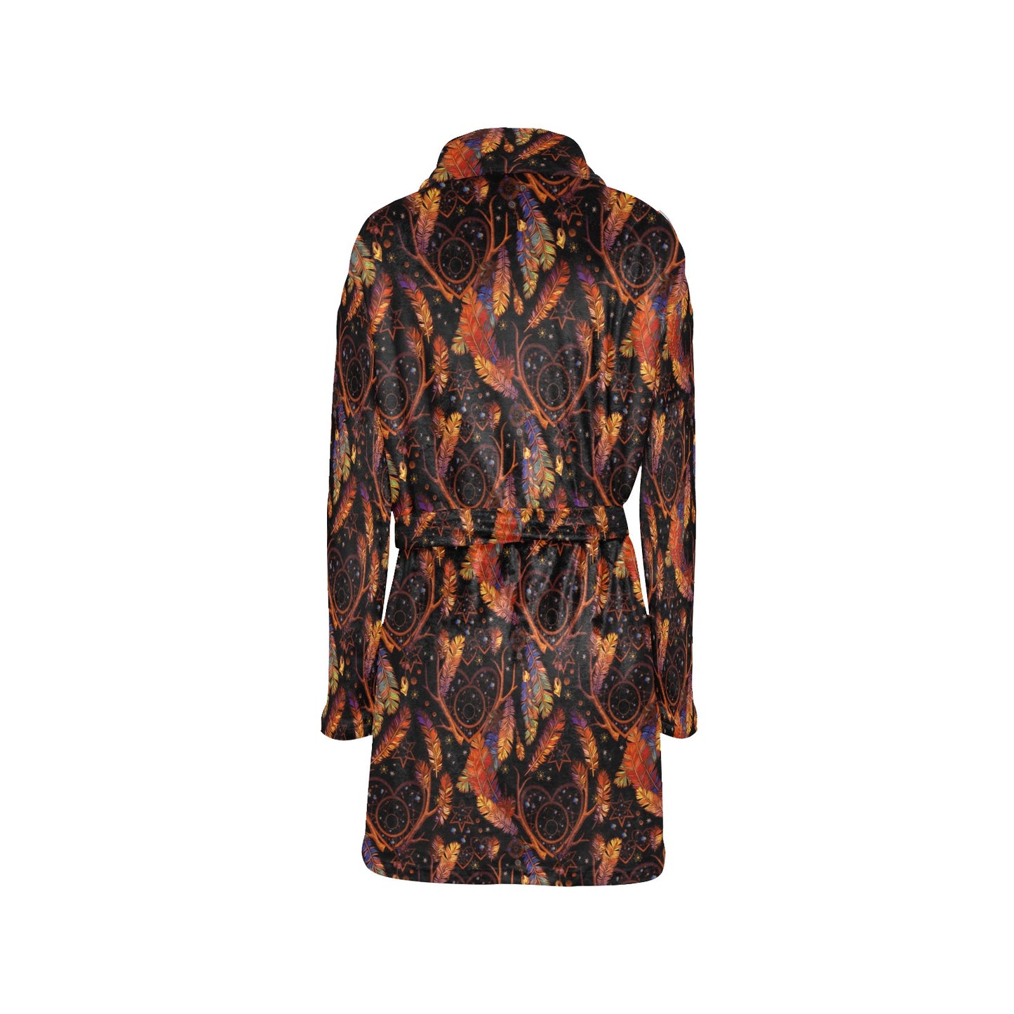 Dream Catcher Native American Design Women's Fleece Robe
