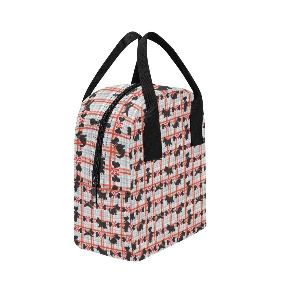 Scottish Terriers Print Design LKS3014 Insulated Lunch Bag