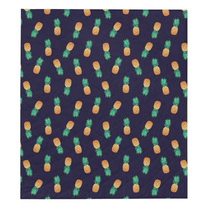 Pineapple Pattern Premium Quilt