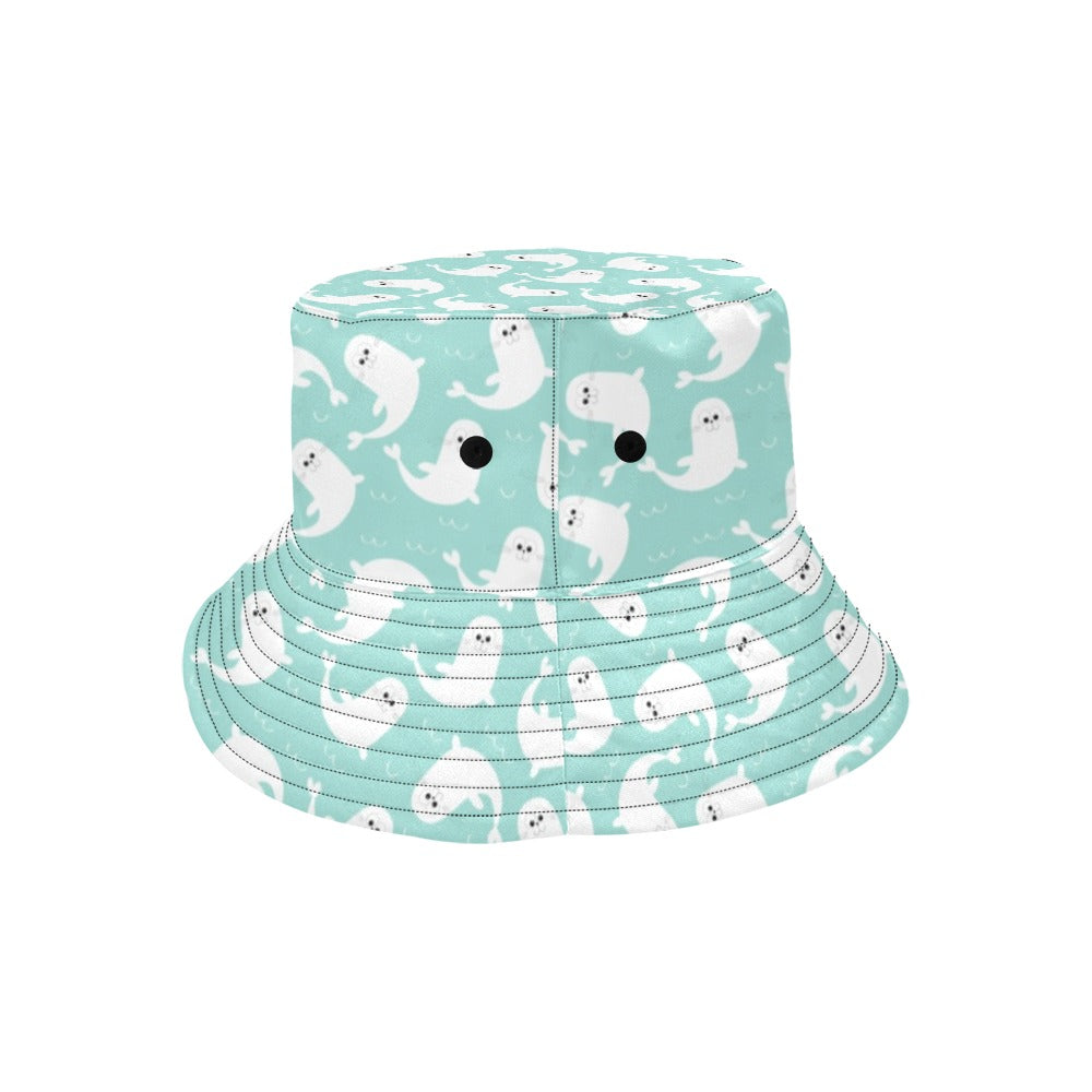 Sea Lion Print Design LKS401 Unisex Bucket Hat