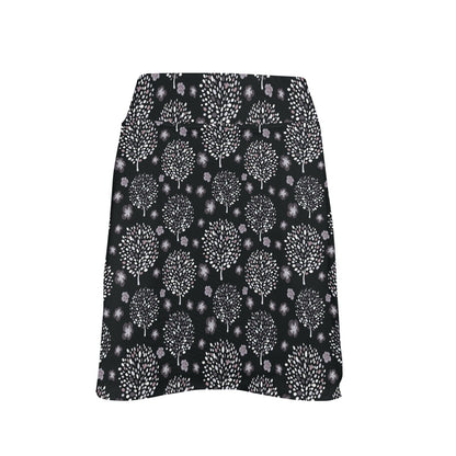 Tree Of Life Print Design LKS304 17" Golf & Pickleball Skort with Pockets
