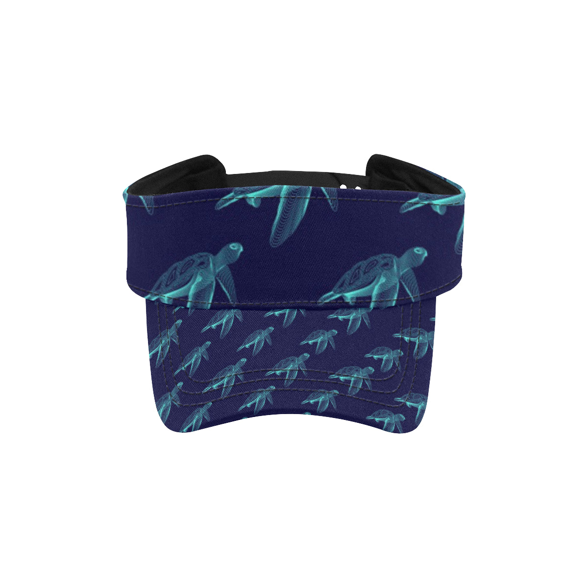 Sea Turtle Pattern Print Design T04 Unisex Sun Visor