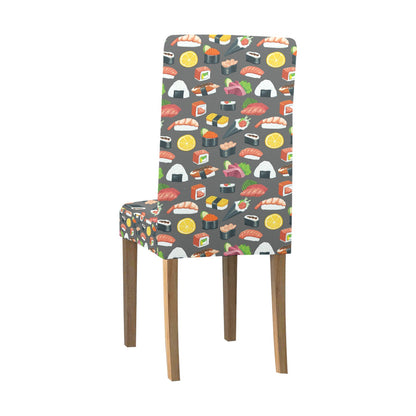 Sushi Print Design LKS302 Dining Chair Slipcover