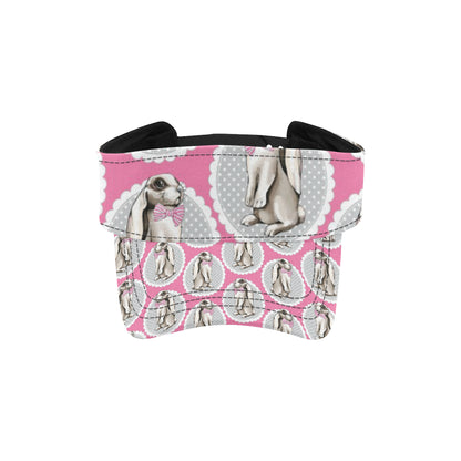 Rabbit Pattern Print Design RB019 Unisex Sun Visor