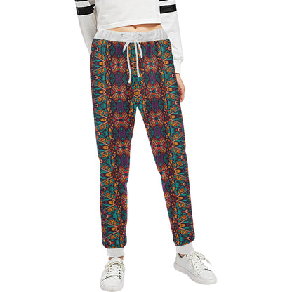 Ethnic Style Print Pattern Unisex Sweatpants