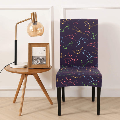 Zodiac Print Design LKS301 Dining Chair Slipcover