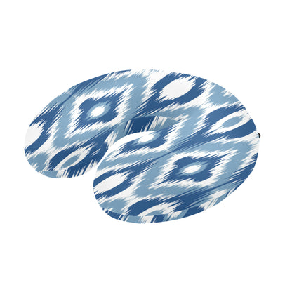 Ikat Pattern Print Design 03 U-Shaped Travel Neck Pillow